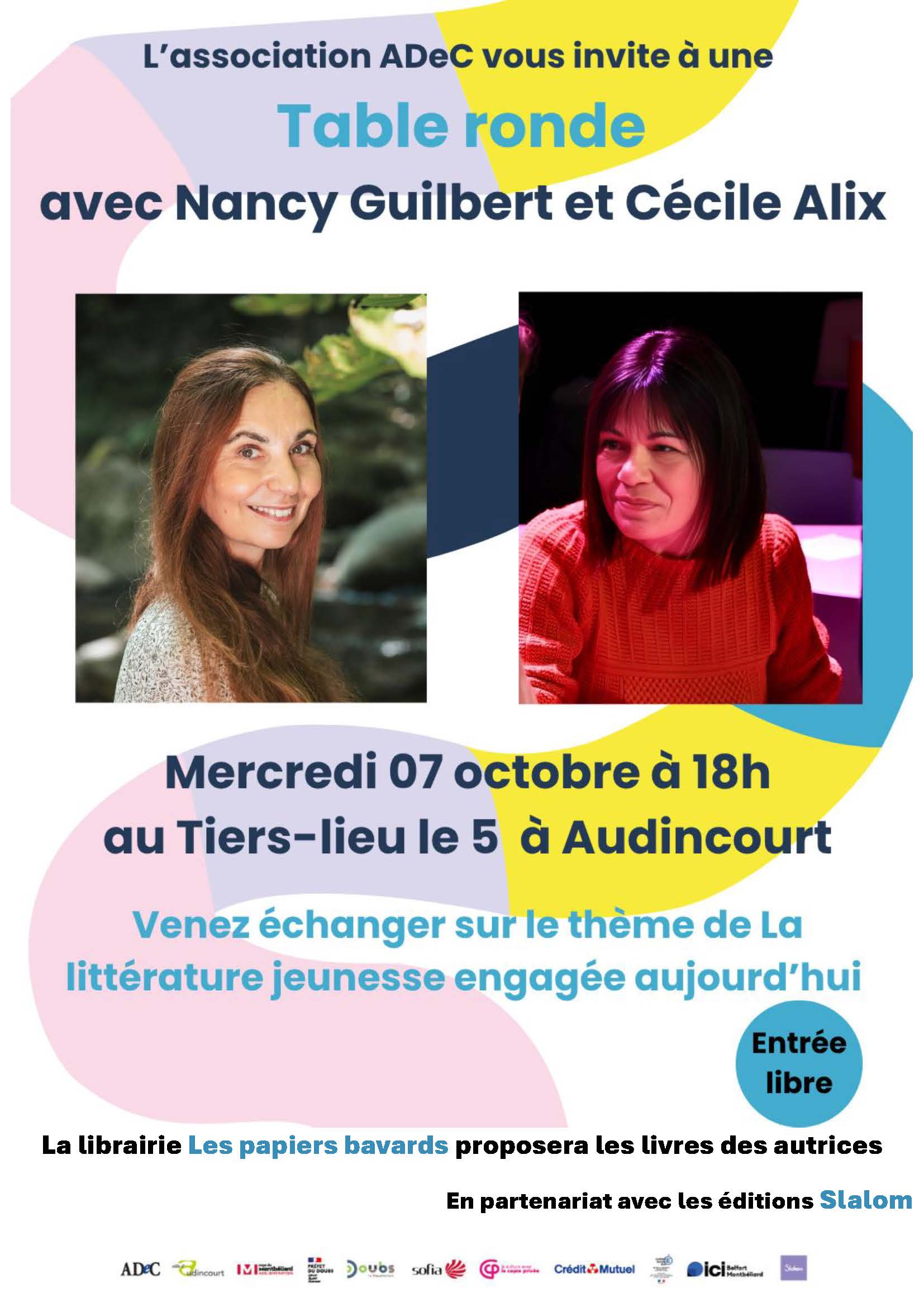 INVITATION TABLE RONDE